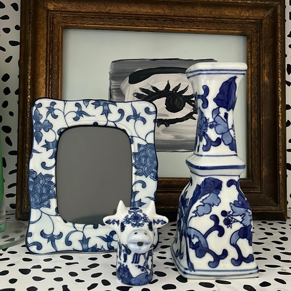 Vintage Other - •3 PIECE VINTAGE CHINOISERIE PALM BEACH MAXIMALIST GRAND MILLENNIAL•